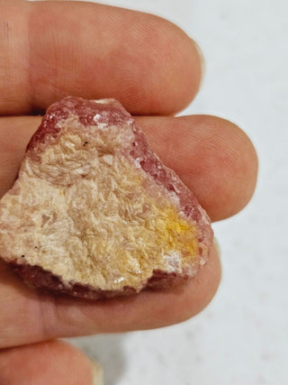 Imperial Rhodocrosite rough Magnificent Pinks Genuine Gems Gemstone 13gm/65Ct H1