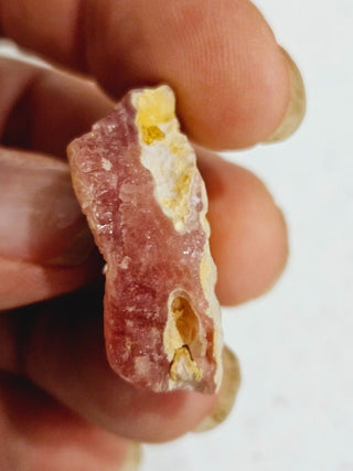 Imperial Rhodocrosite rough Magnificent Pinks Genuine Gems Gemstone 13gm/65Ct H1