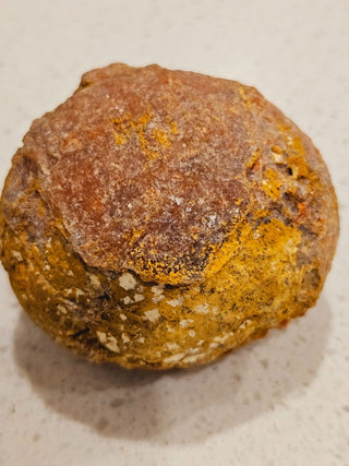 Orange Carnelian Thunderegg Natural 126gm Genuine Gems Gemstone H1