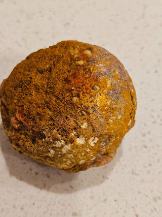 Orange Carnelian Thunderegg Natural 126gm Genuine Gems Gemstone H1