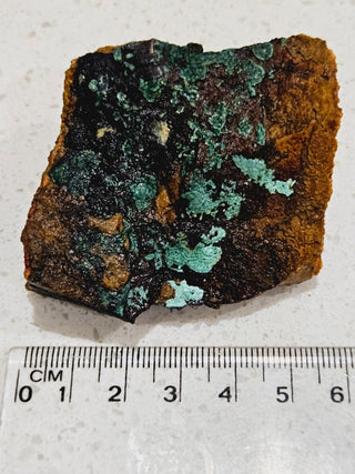 Native Malachite Australian 82gms Genuine Gems Gemstone Lovely Green Patterns H1