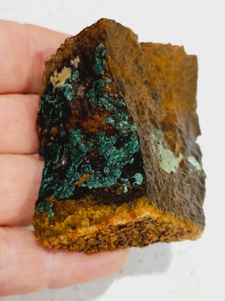 Native Malachite Australian 82gms Genuine Gems Gemstone Lovely Green Patterns H1