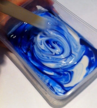 1kg BLUE LIQUID SILICONE rubber for mould making Easy DIY make your own Reduced Pot Life - Sets quickly