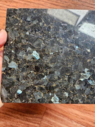 Genuine LABRADORITE manifesting polished plate Gems Gemstone  rainbow Colours K7