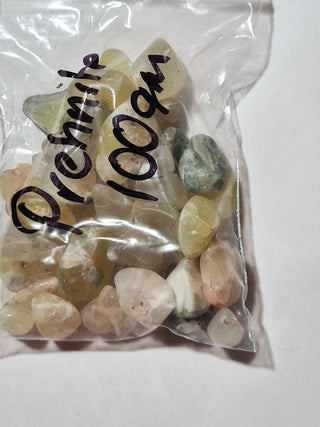 Prehnite Australian Sun Jade Natural Genuine GEMS CRYSTALS Rare Part Tumbled