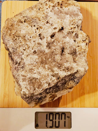Amethyst & Fluorite Huge Specimen Blue John Mineral 1.9kg Genuine Gemstone G1