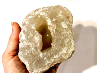 Water Quartz Geode Crystal Cluster Record Keeper Genuine Gems Gemstone 705gm G2