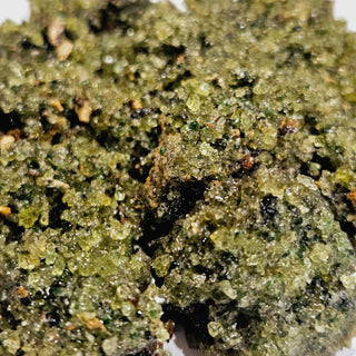 Peridot Olivine Crystals Rough 260gms Genuine Gems Gemstone G6