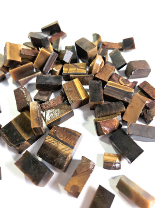 TIGER EYE Genuine Gems Gemstone Ready for Cutting into cabs Cabachons Pre formed