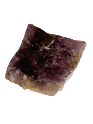 Purple Fluorite Slice 28gms 60x50x5mm Genuine Gems Gemstone Beautiful marking G6
