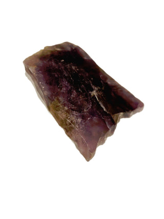 Purple Fluorite Slice 28gms 60x50x5mm Genuine Gems Gemstone Beautiful marking G6