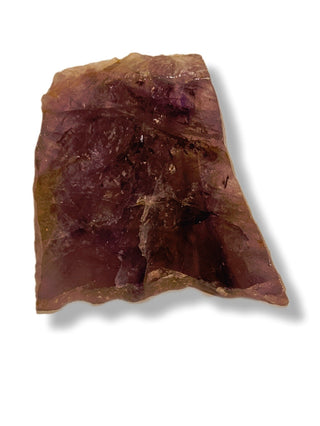 Purple Fluorite Slice 28gms 60x50x5mm Genuine Gems Gemstone Beautiful marking G6