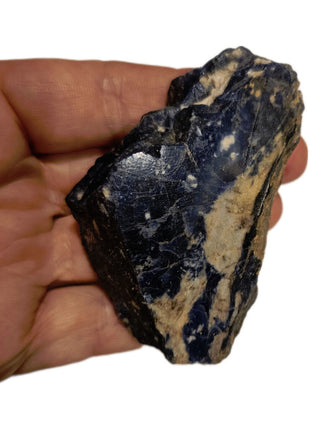Magnificent Sodalite Polished 108gms Genuine Gems Gemstone Vivid BLUE G6
