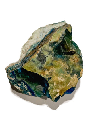 Imperial Opalised Chrysocolla 323gms Genuine Gems Gemstone Vivid Colour UniqueG6