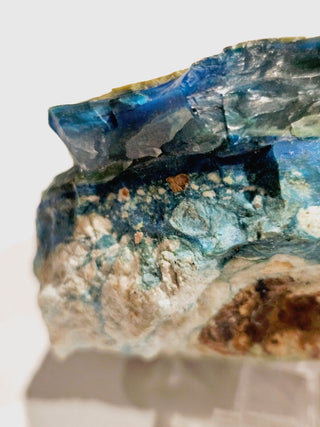Imperial Opalised Chrysocolla 323gms Genuine Gems Gemstone Vivid Colour UniqueG6