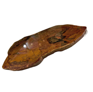 Petrified Wood Slice with Jasper 420gms Unique Polished Genuine Gems Gemstone G6
