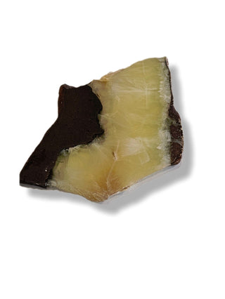 Polished Prehnite Slice Australian Sun Jade 70gms Genuine Gems Gemstone G6