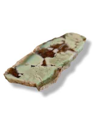 Citron Chrysoprase Slice Magnificent Colours 63gms Genuine Gems Gemstone G6