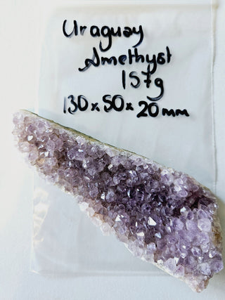Amethyst Cluster High Quality Uraguay 157gms Crystals Gemstones H1