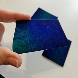Lab Created Opal Slices – Set of 3 Magnificent Colours • Jewellery Making • High Quality Gemstone Specimens H1
