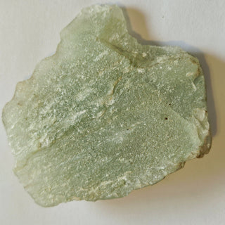 Natural Aventurine Genuine Gems Gemstone Plate Vivid Green Quality 75x65x10mm G3