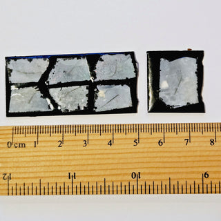 Opal Doublet sizes, pre formed ready to cut Genuine Gems Gemstone Great ColourG3