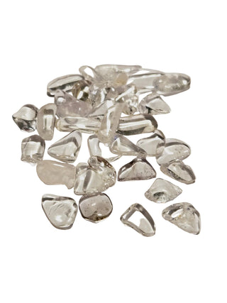 Quartz Tumbled Genuine Gems Gemstone Perfect Clarity 16gm Crystal Clear G3