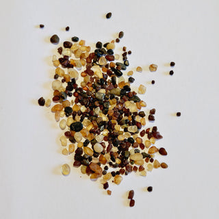 Bundle: Topaz Quartz Garnet Ruby 20gm Ethically collected Genuine Gemstone G3