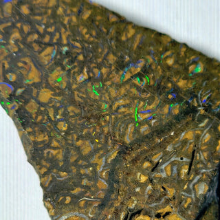 Opal Matrix Triangle 5gm 35x20x5mm Genuine Gems Gemstone Colour Flashes G3