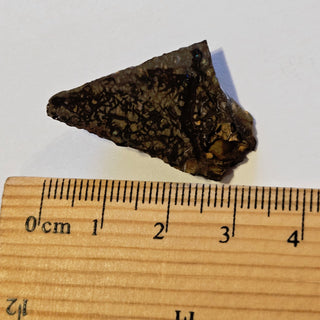 Opal Matrix Triangle 5gm 35x20x5mm Genuine Gems Gemstone Colour Flashes G3