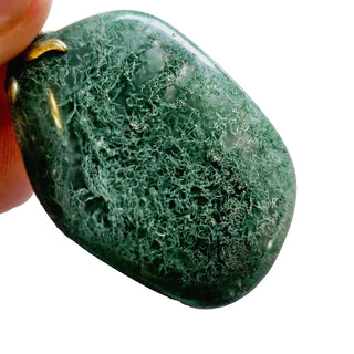 4 x Pendants Agate Chlorite Mystical record Keeper Genuine Gems Gemstone G3