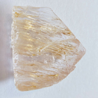 Rose Quartz Kunzite Topaz + Rutile Crystal Beautiful cutting Genuine Gemstone G3