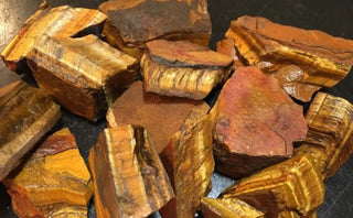 TIGER EYE Rough pieces gem stones Australian Natural Specimen Genuine per kg