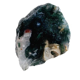 Moss Agate Incredible patterns & Colours 184gms 60x50mm Genuine Gems Gemstone G3