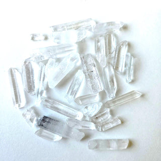 Quartz Crystal Points 52gm BULK LOT Clarity Genuine Gems Gemstone G3