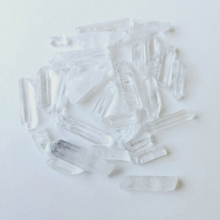 Quartz Crystal Points 52gm BULK LOT Clarity Genuine Gems Gemstone G3