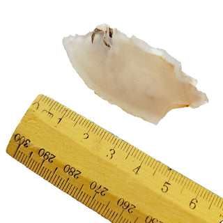 Slice of Iris Quartz ready for cutting Irridenscent Genuine Gems Gemstone G3