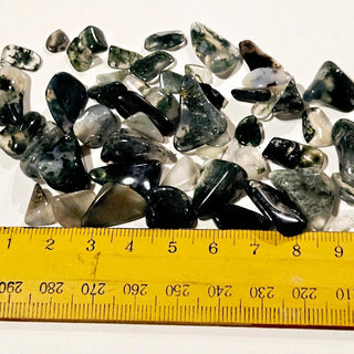 Moss Agate Forest Australian Ethically collected Tumbled Genuine Gemstone G7