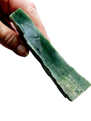 Beautiful Natural Jade Specimen – Deep Green Colors 291gm Perfect for cutting G1