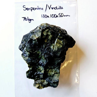 Amazing Serpentine/Verdite Specimen – Deep Green – 761g Natural GemStone G1
