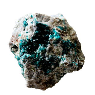 Beautiful Dioptase Specimen – Green Crystals – 80g Natural Mineral Genuine G1