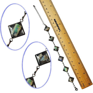 Opal & Resin 6 stones Bracelet Adjustable Australian Genuine Natural Jewellery
