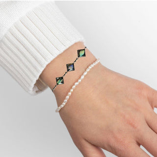 Opal & Resin 6 stones Bracelet Adjustable Australian Genuine Natural Jewellery