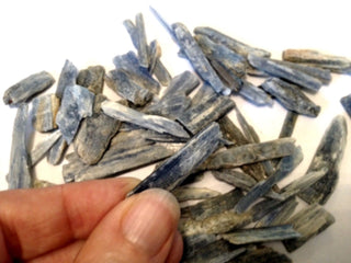 KYANITE BLADE CRYSTALS Blue gem stones Rare Natural Unique Collectors X 10