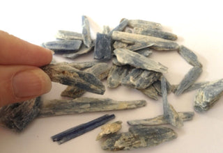 KYANITE BLADE CRYSTALS Blue gem stones Rare Natural Unique Collectors X 10