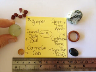 Gemstone Treasure Bags Crystals Rare Natural Gems Party Favours Gifts G2