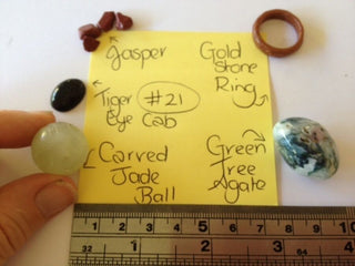 Gemstone Treasure Bags Crystals Rare Natural Gems Party Favours Gifts G2