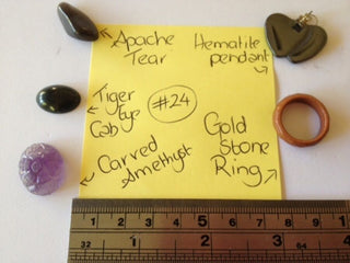 Gemstone Treasure Bags Crystals Rare Natural Gems Party Favours Gifts G2