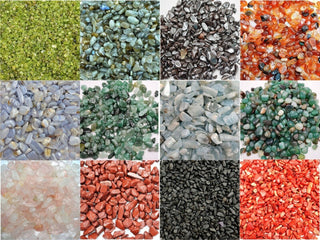 50-150  TUMBLED BEADS Mini Gems Crystals Rare Natural Genuine You Choose Stones