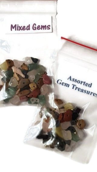 50-150  TUMBLED BEADS Mini Gems Crystals Rare Natural Genuine You Choose Stones